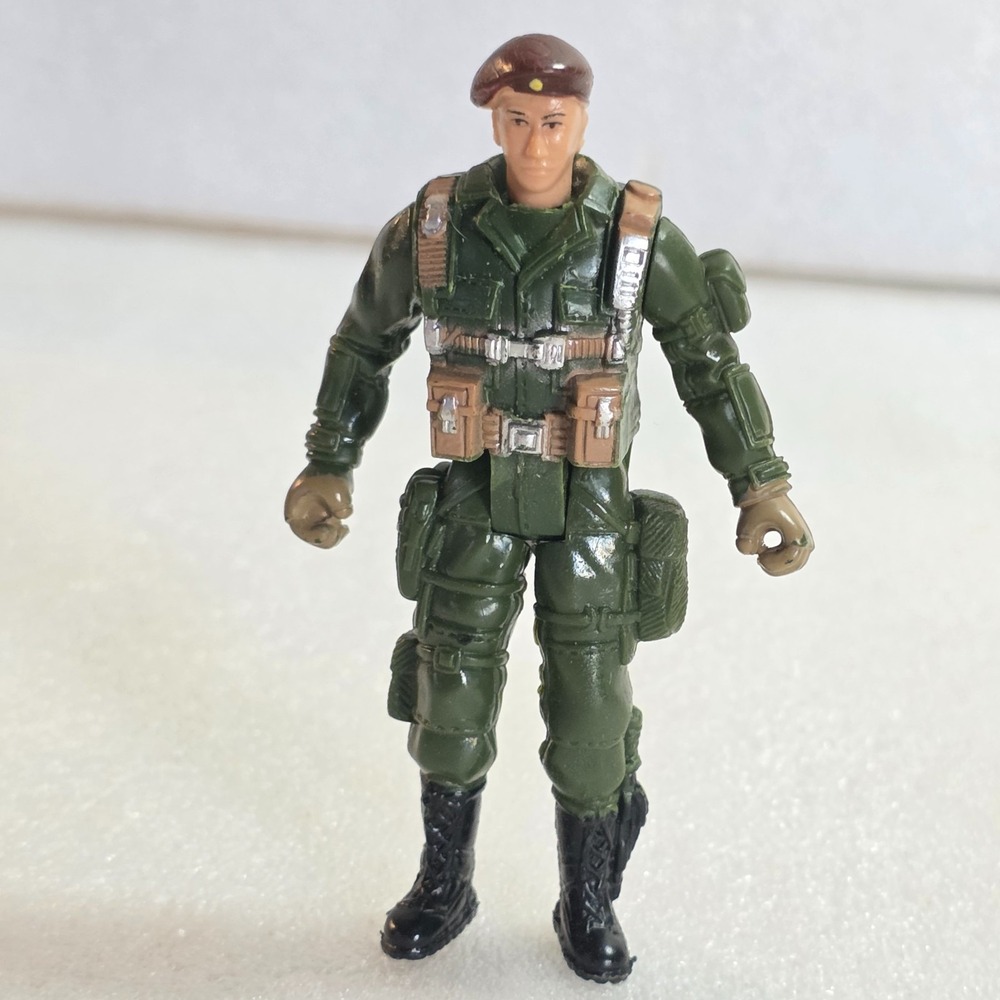 Chap Mei Army Maroon Beret Airborne Soldier Military Male Action Figure 4 inch